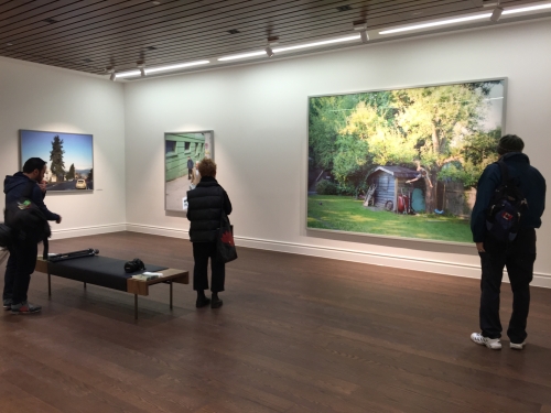 Jeff Wall's exhibition at the Canadian Embassy, London